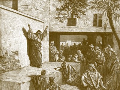 Prophète Michée (gravure par Gustave Doré) - Bible - Gustave Dore