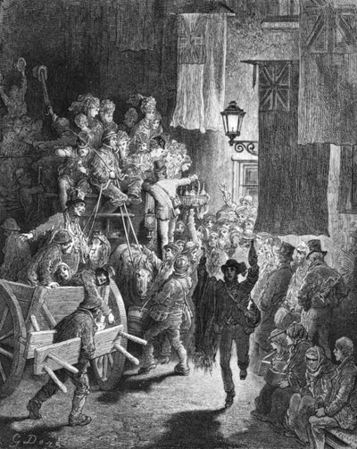 Retour à la maison - Gustave Dore