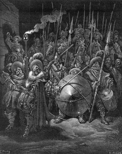 Sancho et les chevaliers, de 
