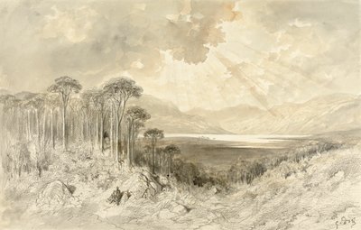 Paysage écossais - Gustave Dore