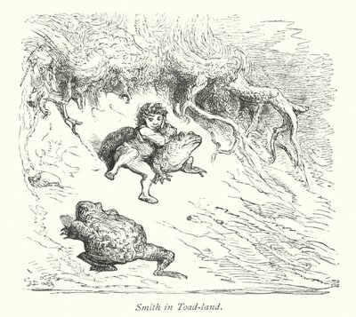 Smith au pays des crapauds (gravure) - Gustave Dore
