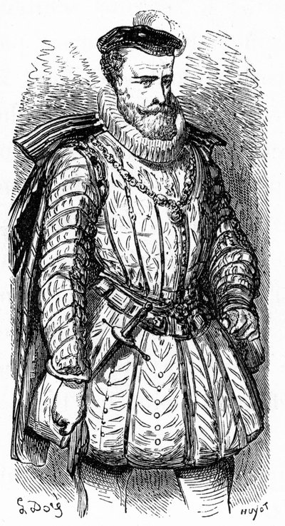 Sully (Maximilien de Béthune, Baron de Rosny, Duc de Sully) - Gustave Dore