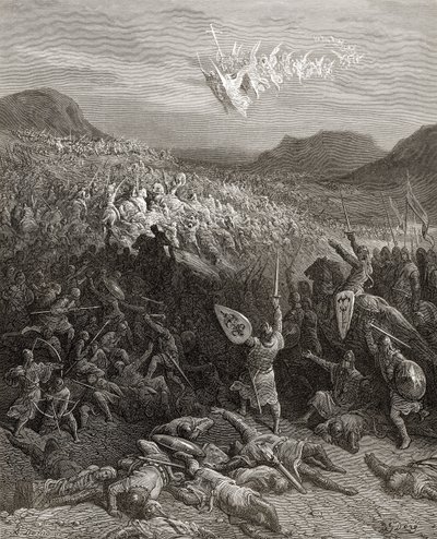 La Bataille de Nicée en 1097, illustration de 