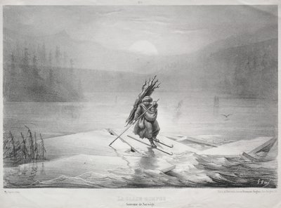 La glace brisée, souvenir de Norvège - Gustave Dore