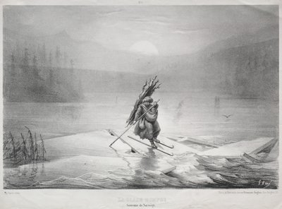 La glace brisée, Souvenir de Norvège - Gustave Dore