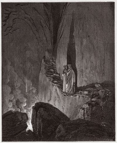 La Divine Comédie, Inferno, Chant 26 : Les esprits flamboyants d