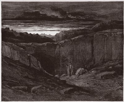 La Divine Comédie, Enfer, Chant 3: Virgile et Dante aux portes de l