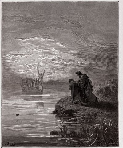 La Divine Comédie, Purgatorio, Chant 2 : Dante s