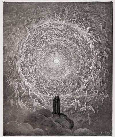 La Divine Comédie, Paradis, Chant 31 : La foule sainte forme une rose dans l