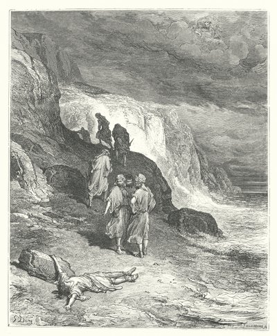 Les Fables de La Fontaine : Jupiter et le Voyageur - Gustave Dore