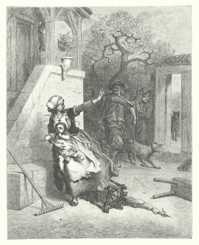 Les Fables de La Fontaine : Le Loup, la Mère et l