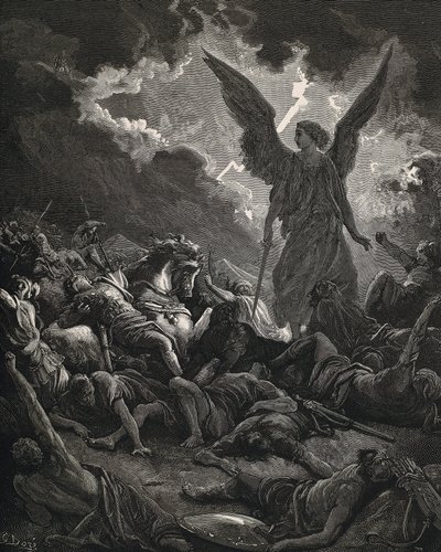 La Sainte Bible. 1866. SENNACHERIB (705-681 av. J.-C.). Roi d