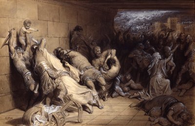 Le massacre des innocents, vers 1870 - Gustave Dore