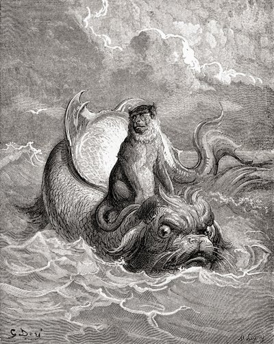 Le Singe et le Dauphin d