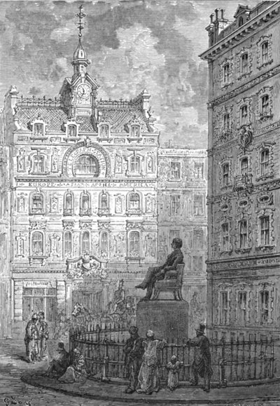 Le monument à George Peabody, 1872 - Gustave Dore