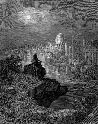 Le Néo-Zélandais - Gustave Dore