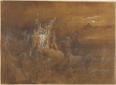 Les ombres des soldats français du passé exhortent l