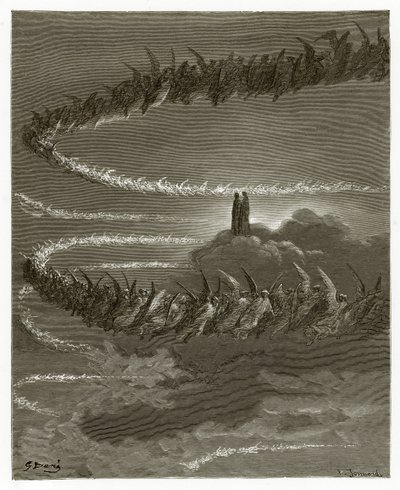 Les esprits dans Jupiter - Gustave Dore