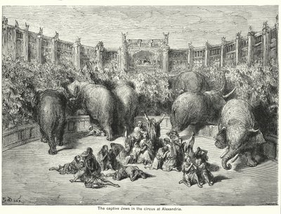 Les Juifs captifs dans le cirque d