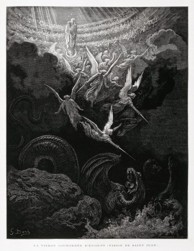 Le couronnement de la Vierge - Gustave Dore