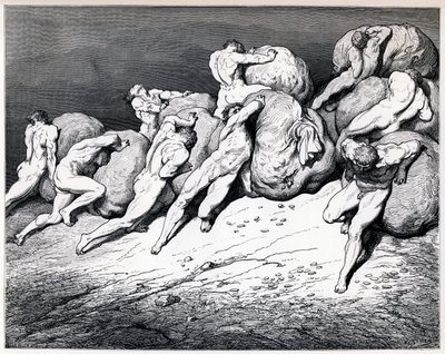 Les thésauriseurs et les gaspilleurs - Gustave Dore