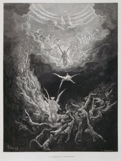 Le Jugement dernier, Illustration de la Bible de Doré - Gustave Dore