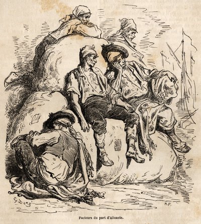 La sieste des porteurs du port d