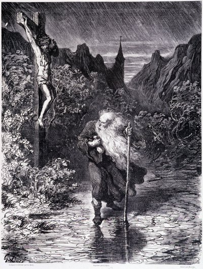Le Juif errant passant près d