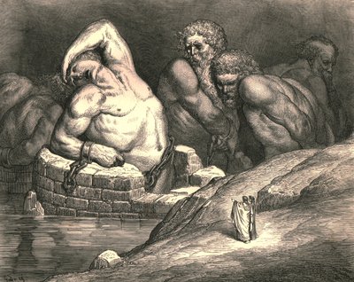 Celui-ci fier de sa force contre le tout-puissant Jove, vers 1890 - Gustave Dore