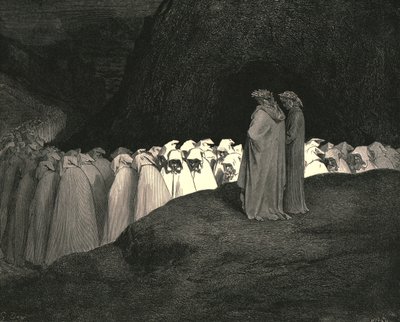 Tuscan...ne dédaigne pas de nous instruire qui tu es, vers 1890 - Gustave Dore