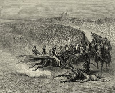 Derby victorien à Tattenham Corner - Gustave Dore