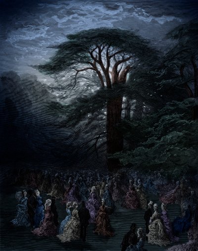 Fête victorienne à Londres, Chiswick - Gustave Dore