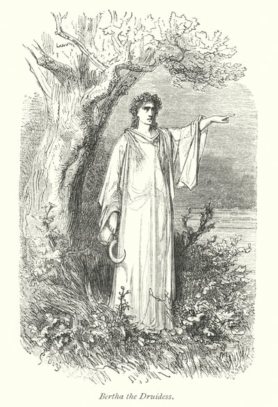 Forêt de Windsor (gravure) - Gustave Dore