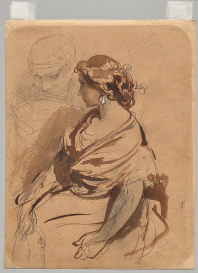 Jeune Femme de Valence - Gustave Dore