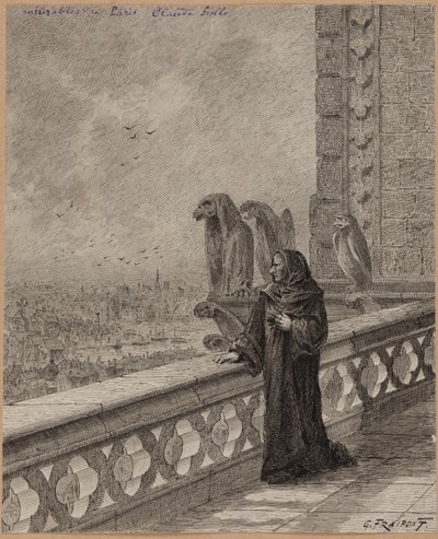 Claude Frollo. - Gustave Fraipont