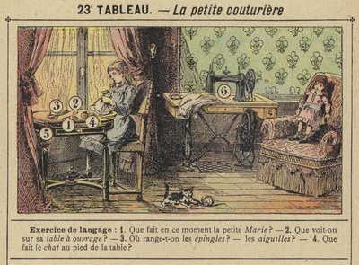 La petite couturière - Gustave Fraipont