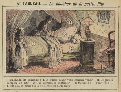 Le coucher de la petite fille - Gustave Fraipont