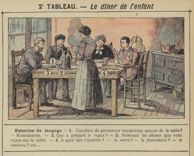 Le dîner de l