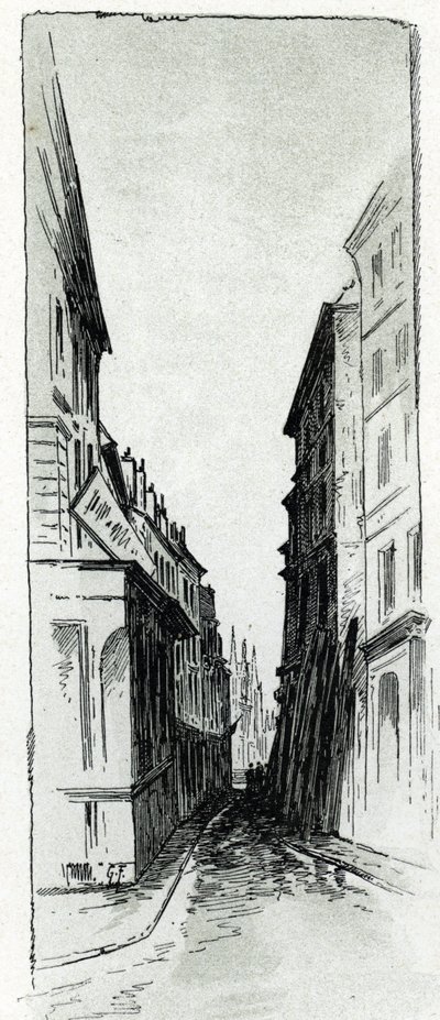 Vue de la rue de l