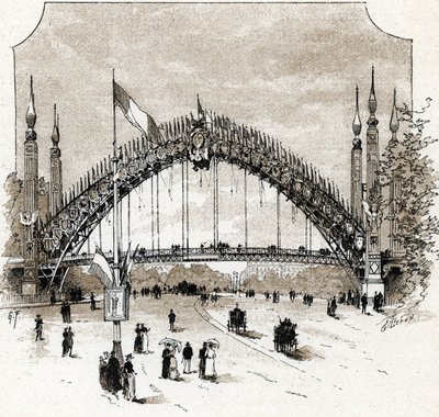 Vue de la passerelle du Pont de l