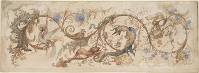 Allégorie des vices, 1840-98 - Gustave Gustave Moreau,Moreau