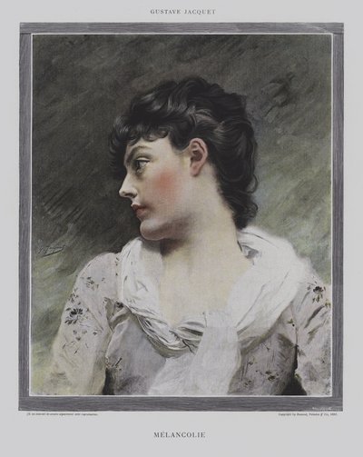 Mélancolie - Gustave Jacquet