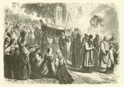 Procession funéraire d