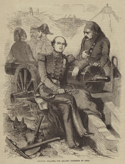Général Williams, le vaillant défenseur de Kars - Gustave Janet