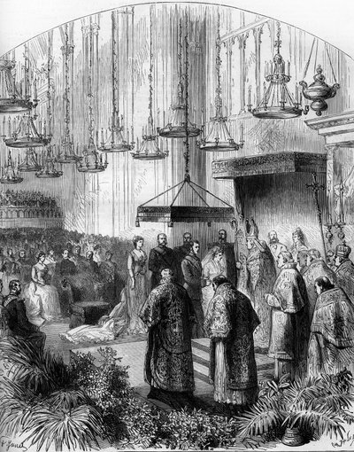Mariage de la princesse Stéphanie de Belgique et de l