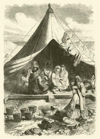 Juifs marocains à Gibraltar, ayant fui les massacres de Tétouan - Gustave Janet