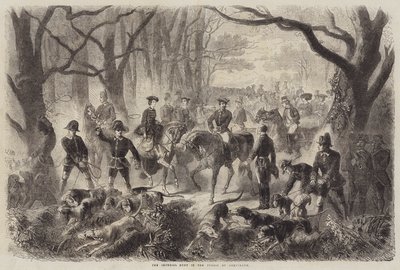 La chasse impériale dans la forêt de Compiègne - Gustave Janet