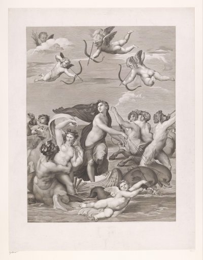 Triomphe de Galatée - Gustave Joseph Biot