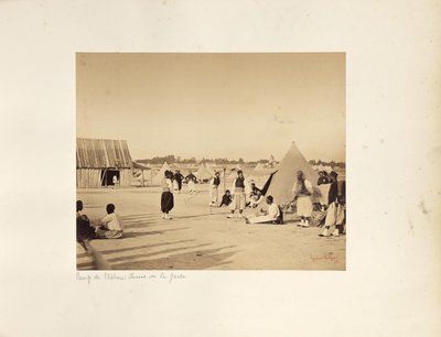 Camp de Châlons : Zouaves de la Garde Impériale - Gustave Le Gray