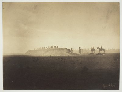 Camp de Châlons : manœuvres du 3 octobre - Gustave Le Gray